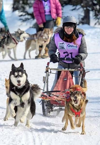 sled dog race vest