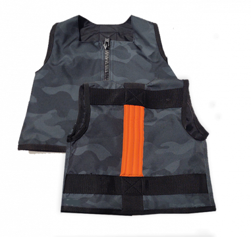 black camp kinderlift vest for snow skiing and boarding