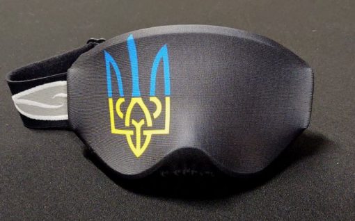 ukraine trident ski goggle cover